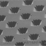 Mikroskopaufnahme von Flat Top Dots