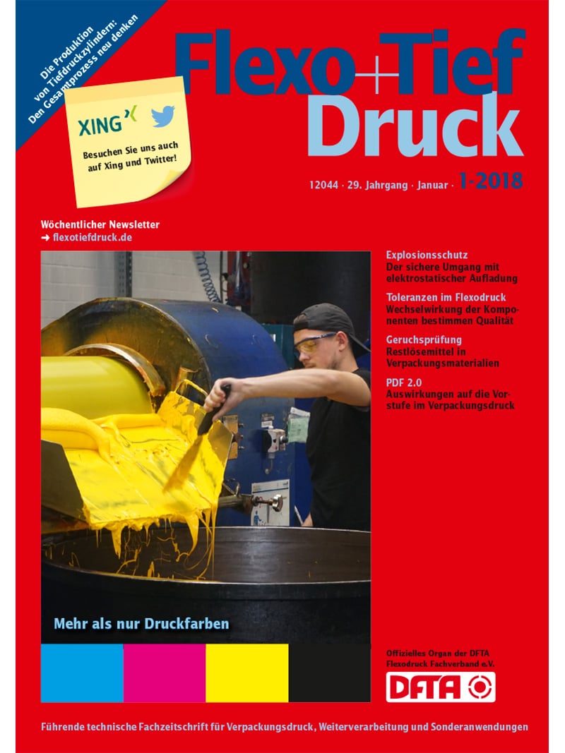 Produkt: Flexo+Tief-Druck 1/2018 Digital