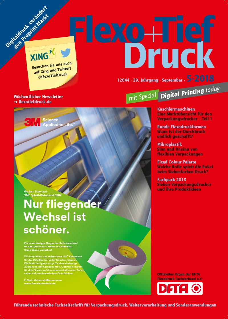 Produkt: Flexo+Tief-Druck 5/2018 Digital