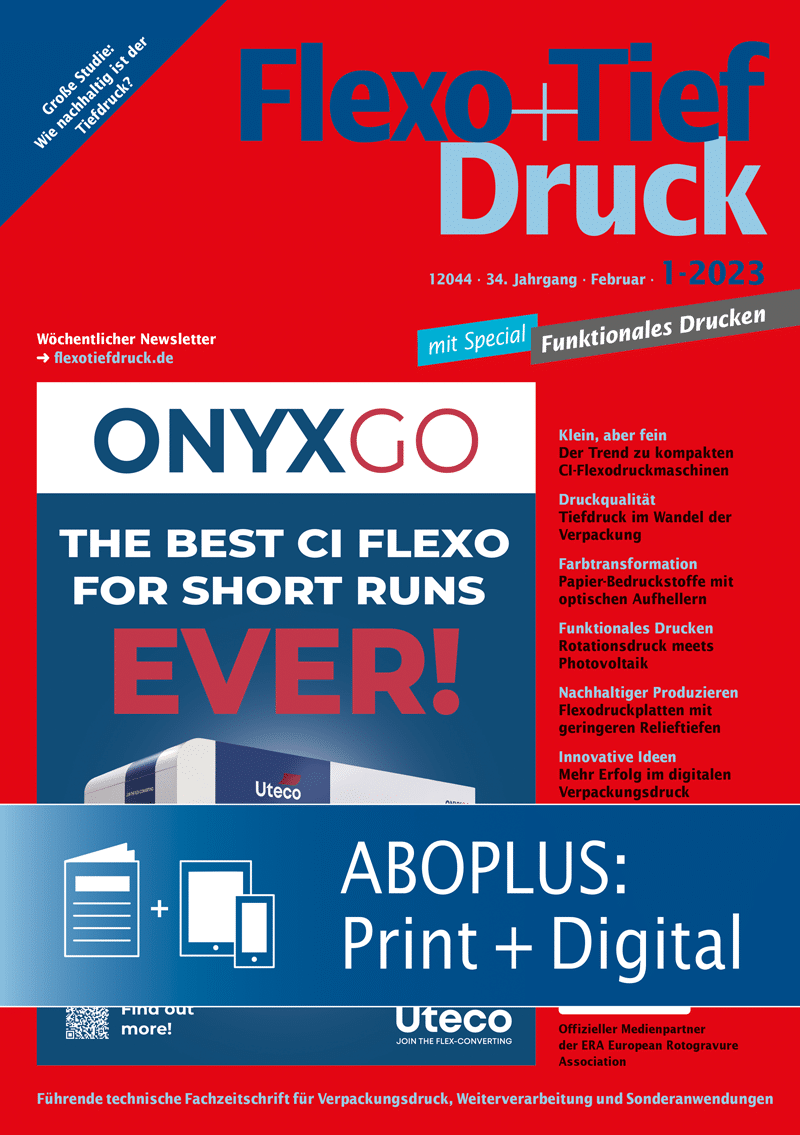 Produkt: Flexo+Tief-Druck Jahresabonnement Plus