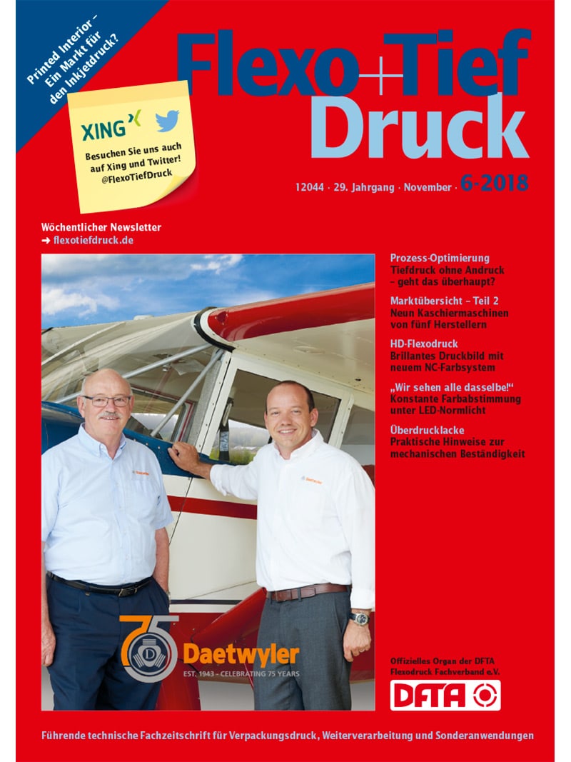 Produkt: Flexo+Tief-Druck 6/2018 Digital