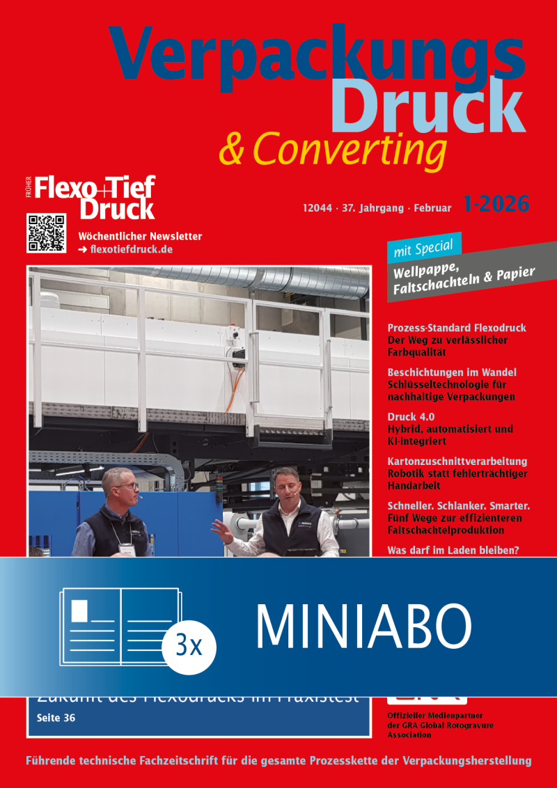 Produkt: VerpackungsDruck & Converting Miniabo