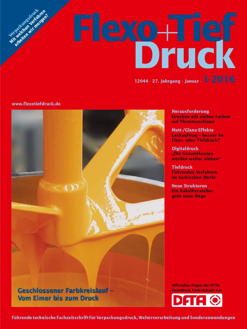 Produkt: Flexo+Tief-Druck 1/2016 Digital