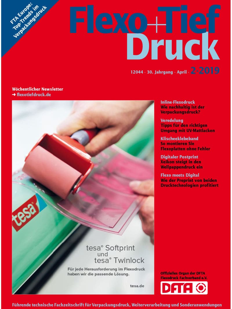 Produkt: Flexo+Tief-Druck 2/2019 Digital