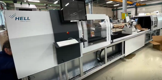 The K5 Smart XXL is a system for the electromechanical engraving of gravure cylinders