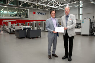 Überreichung des Bobst Bobst Inventor Awards 2022