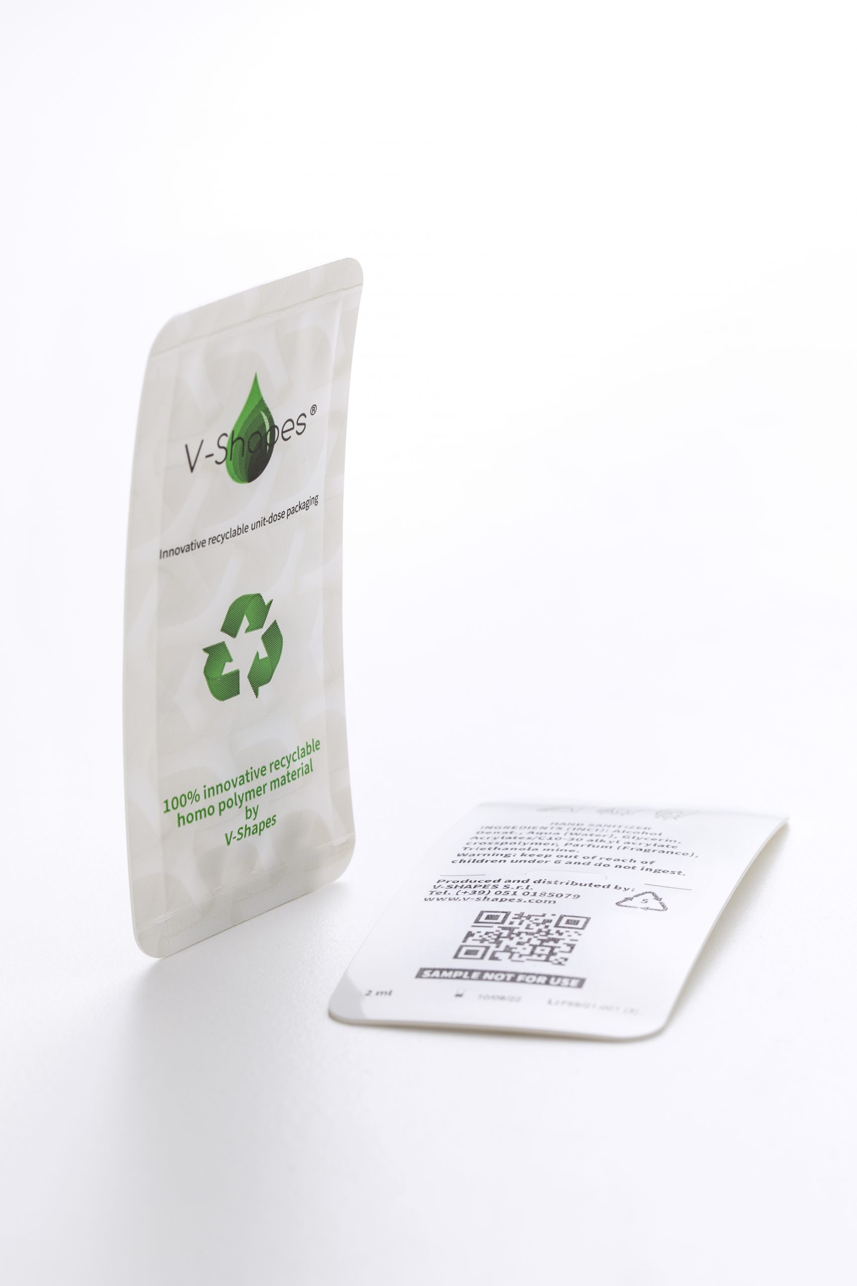 100% recycelbare Sachets aus Polypropylen
