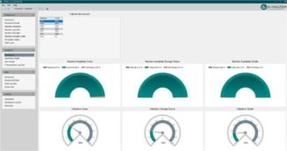 Dashboard "Tiefdruckzylinderproduktion"