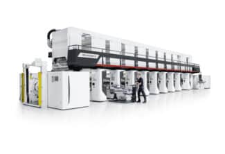 Gravure printing press of W&H