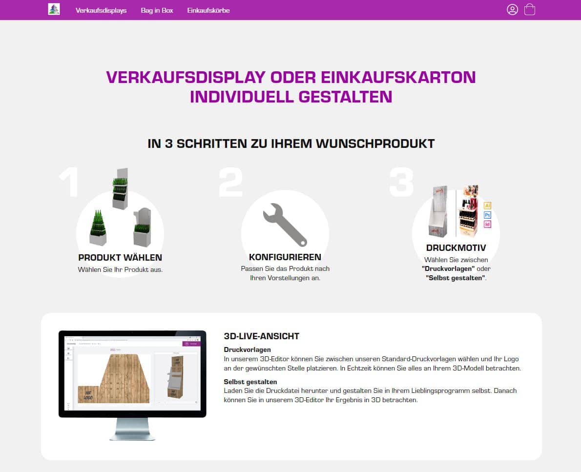 Straub-Verpackungen: Vom Webshop bis zum fertigen Produkt