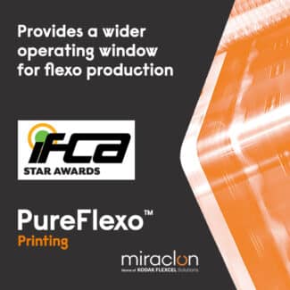 IFCA Award für PureFlexo von Miraclon