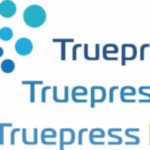 Die neuen Logos für die Truepress-Digitaldrucksysteme von Screen