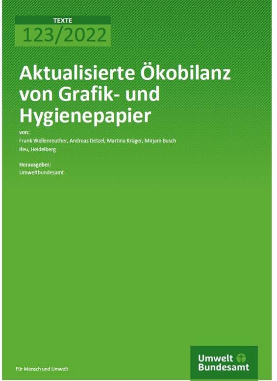 Neueste Ökobilanz für grafische und Hygienepapiere