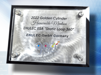 Enulec: Golden Cylinder Award for new ESA system