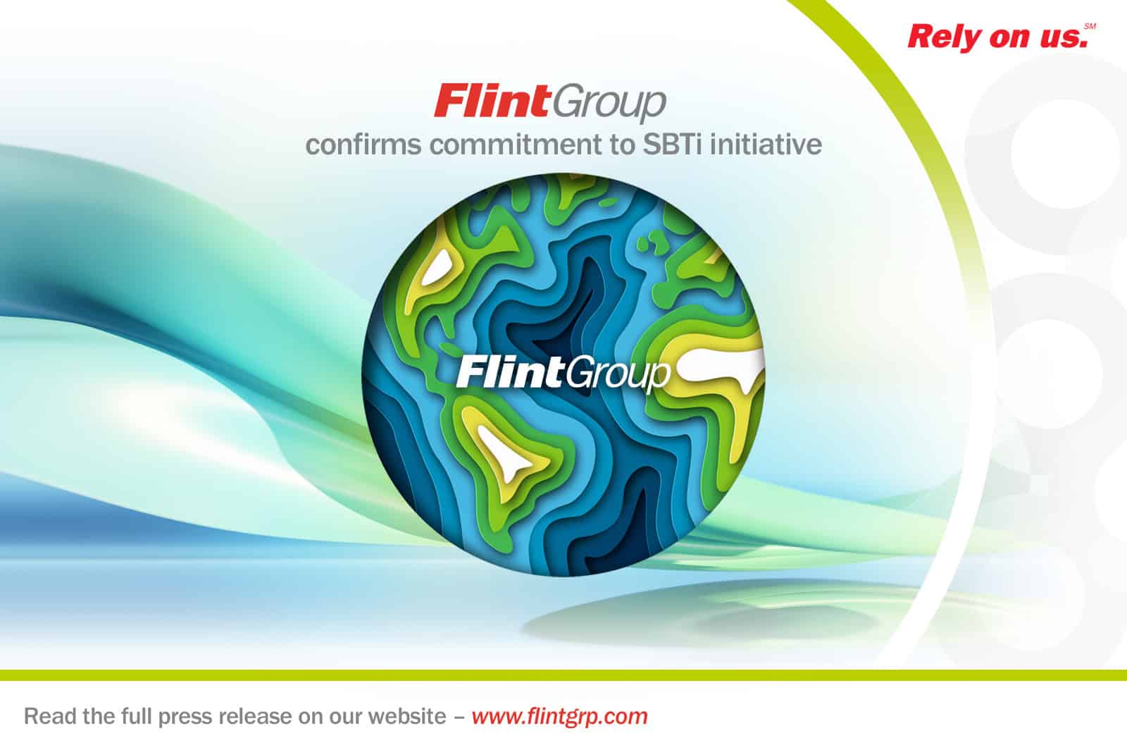 Flint Group tritt der SBTi-Initiative bei