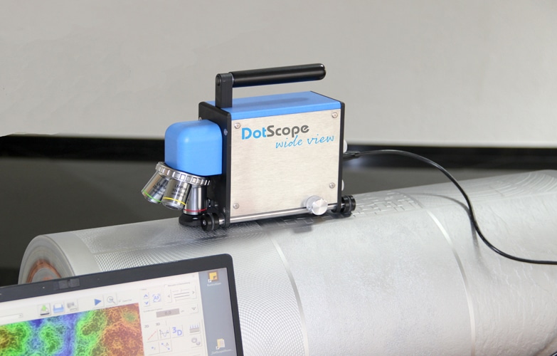 The new measuring microscope DotSope wide view