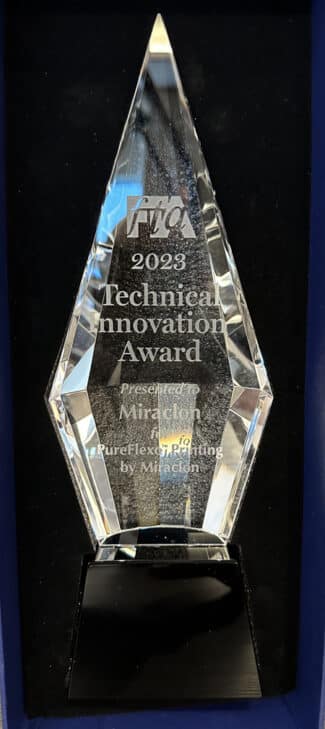Miraclon erhält einen FTA Technical Innovation Award für PureFlexo Printing