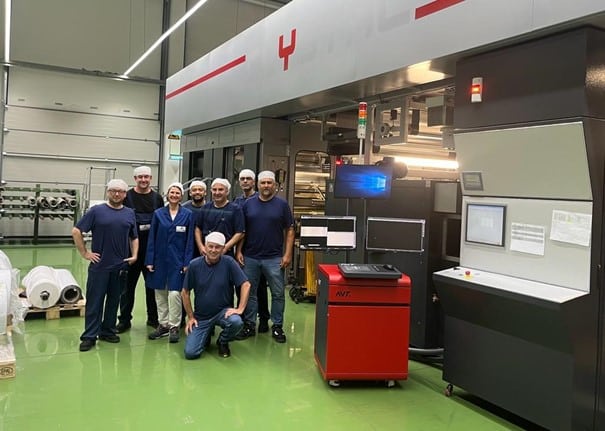 Die neue UV-Flexodruckmaschine von Uteco bei Schulz Flexgroup