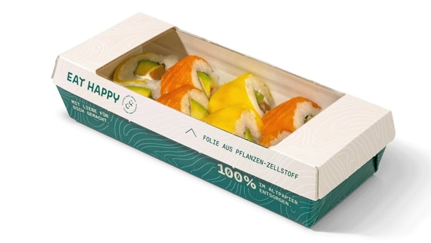 DS Smith: Nachhaltige Verpackung für Sushi