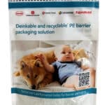 Deutscher Verpackungspreis: Recycelbarer und deinkbarer Standbodenbeutel gewinnt Gold Award