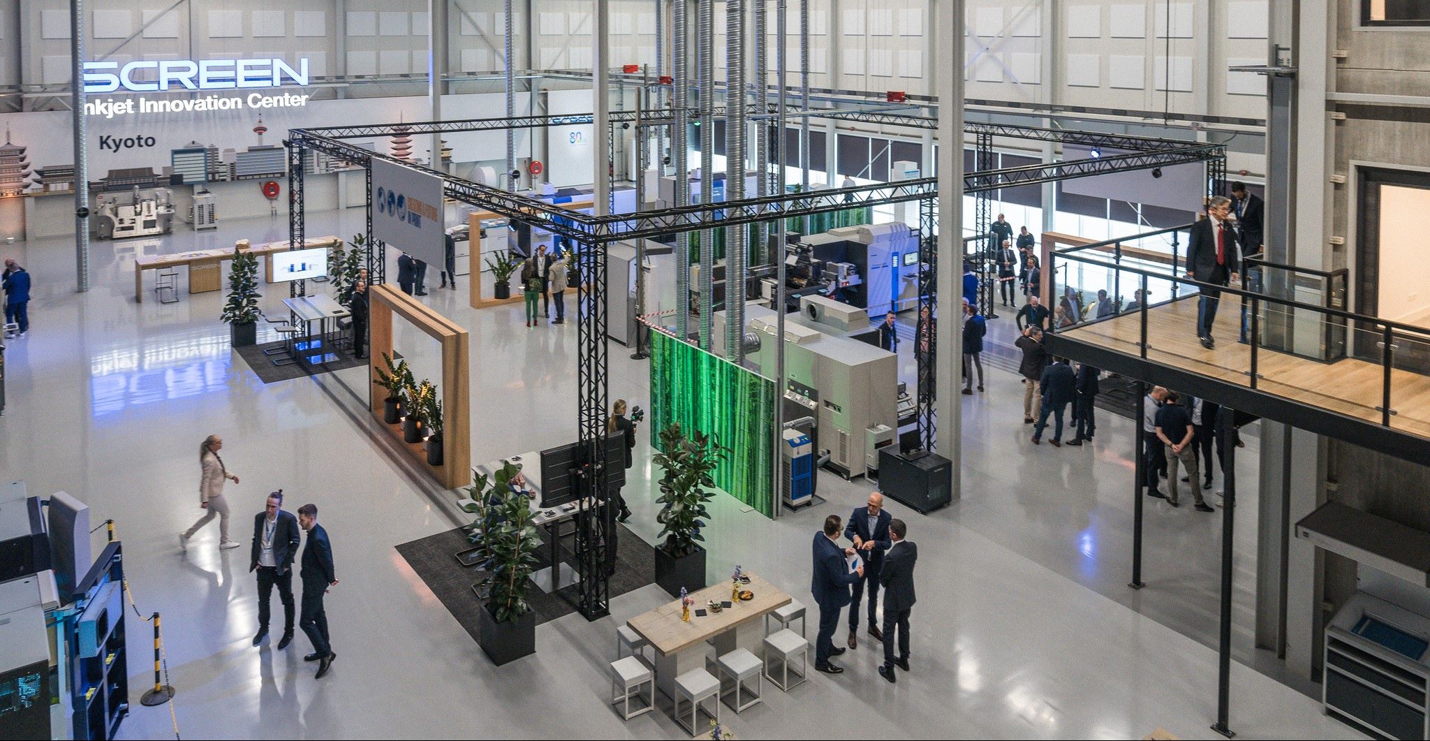 Screen Europe - Einweihung des neuen Hauptsitzes und des Inkjet Innovation Centers