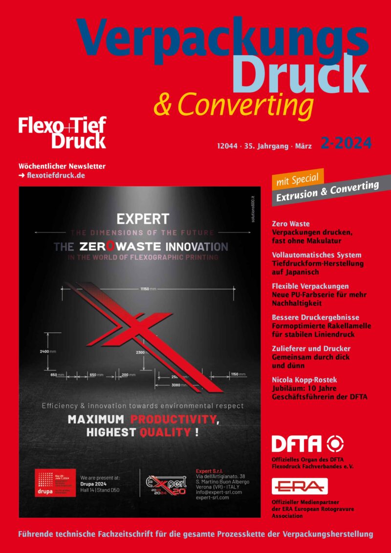 Produkt: VerpackungsDruck & Converting 2/2024 Digital