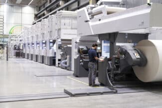 Inline-Rollen-Flexodruckmaschine Boardmaster