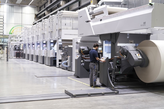 Inline-Rollen-Flexodruckmaschine Boardmaster