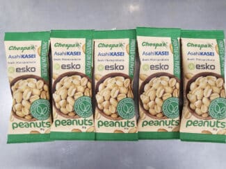 Für die flexible Verpackungen für erdnussbasierte Produkte wurden Chespas FlexiEco wasserbasierte Farben eingesetzt (Quelle: Asahi)