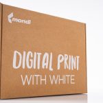 Mondi erweitert Digitaldruck um Weiß – neue Branding-Perspektiven für braune Wellpappe