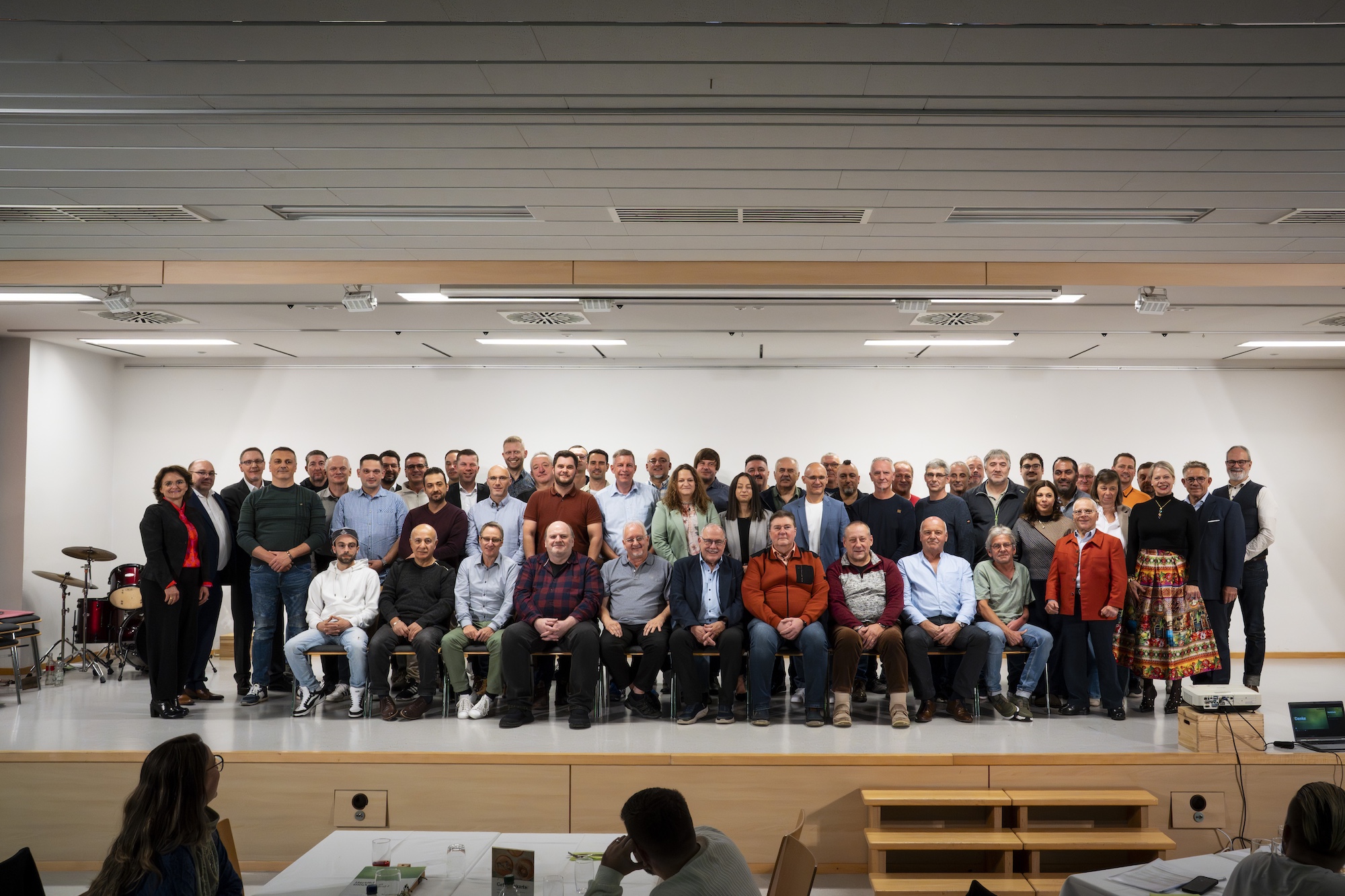 Südpack ehrt 78 Jubilare und 3 Rentner